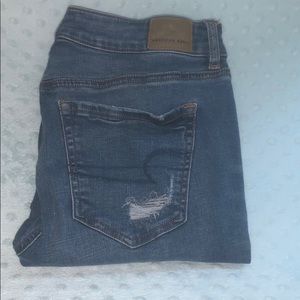 American Eagle high rise skinny jeans